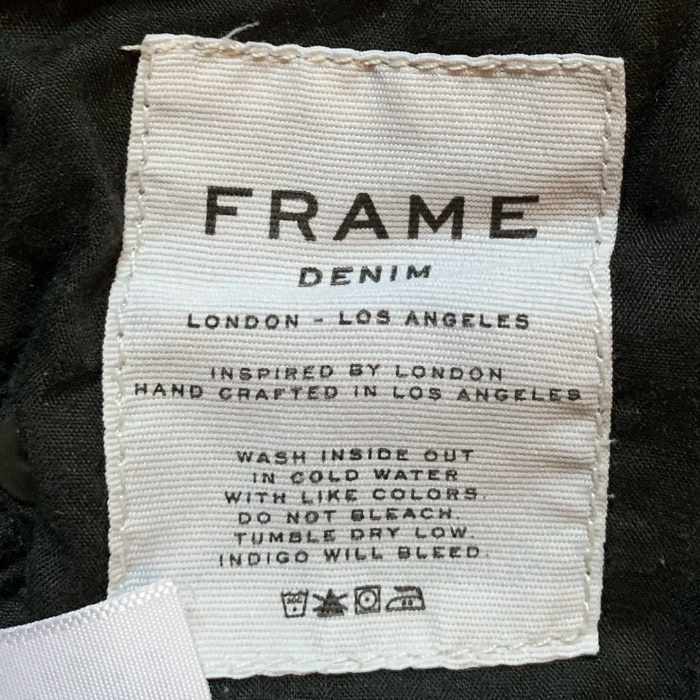 Frame Denim Grey LeSkinny de Jeanne Distressed Jeans Size 27 👖 - Picture 7 of 8